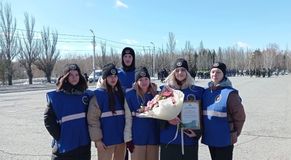 Гарнизонный развод комплексных сил и средств УМВД России по городу Омск, 2023г